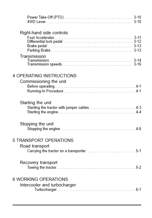 New Holland 3630TX Tractor Operators Manual48134658 3