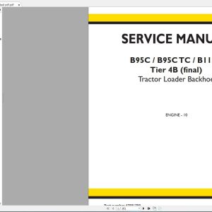 New Holland AG AGRICULTURE Service Manual PDF Updated 2019 0320209