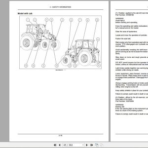 New Holland T465 T475 Powerstar Tractor Operators Manual48129908 2