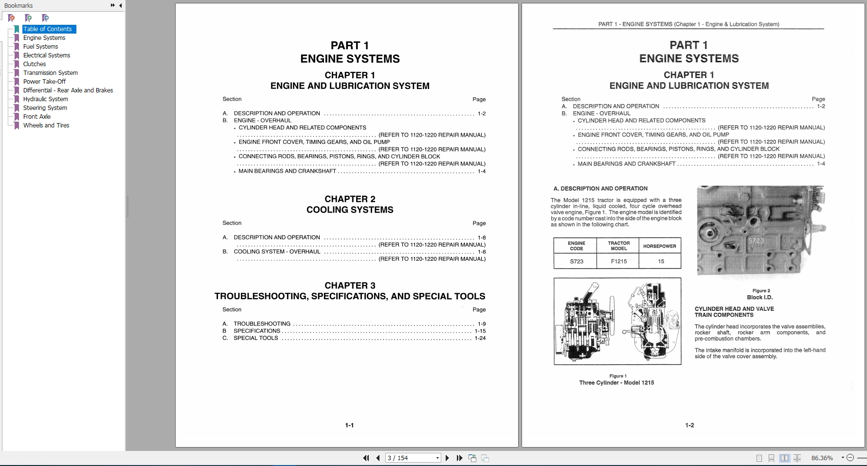 New Holland Tractor 1215 Service Manual40121510 2