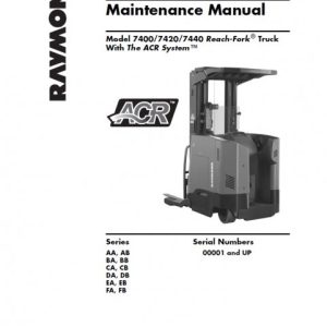 RAYMOND 7400 7420 7440 service