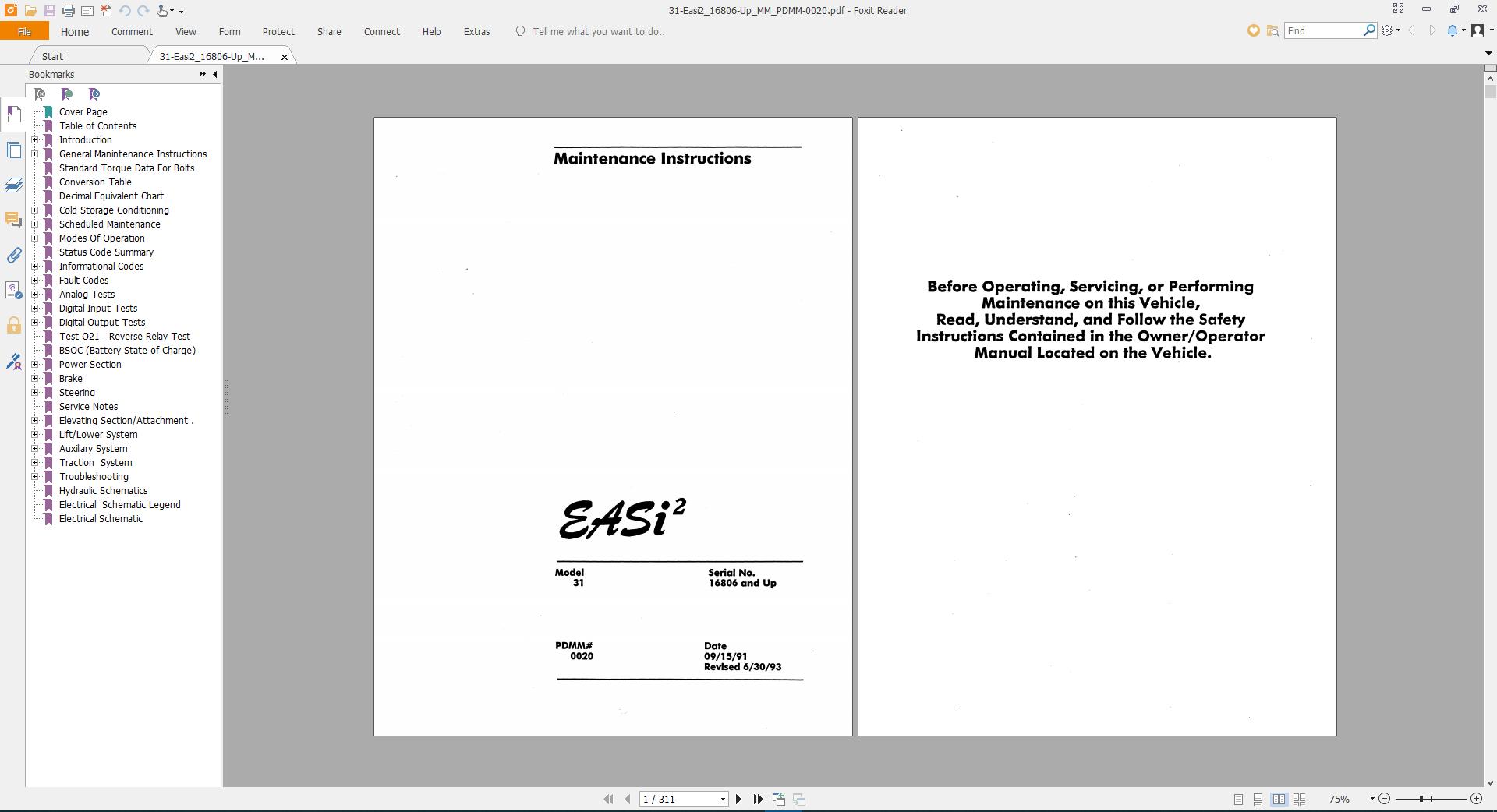 RAYMON Forklift Technical Publication Library 2015 DVD18