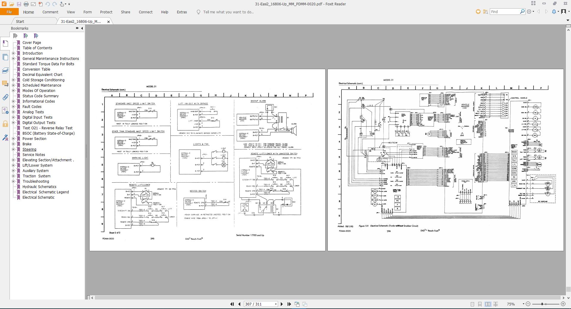 RAYMON Forklift Technical Publication Library 2015 DVD19