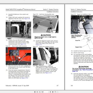 Raymond 9600 9700 Pallet Truck 1089040A Maintenance Manual 2