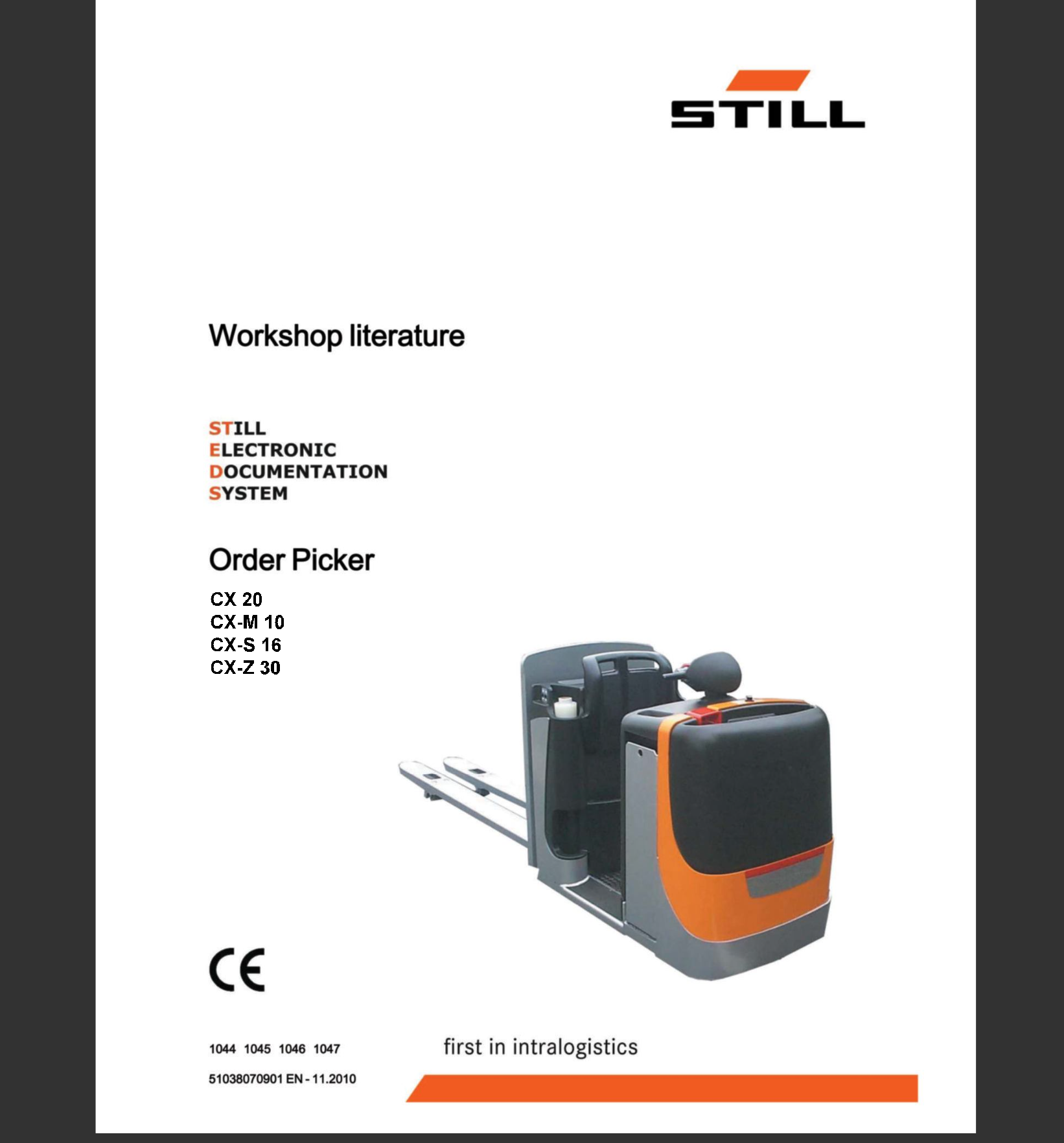 Sted Still Forklift Service Manual 2019 PDF DVD1 1