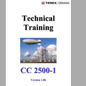 Terex Demag Crawler Crane CC2500 1 Technical Training ManualEN 1