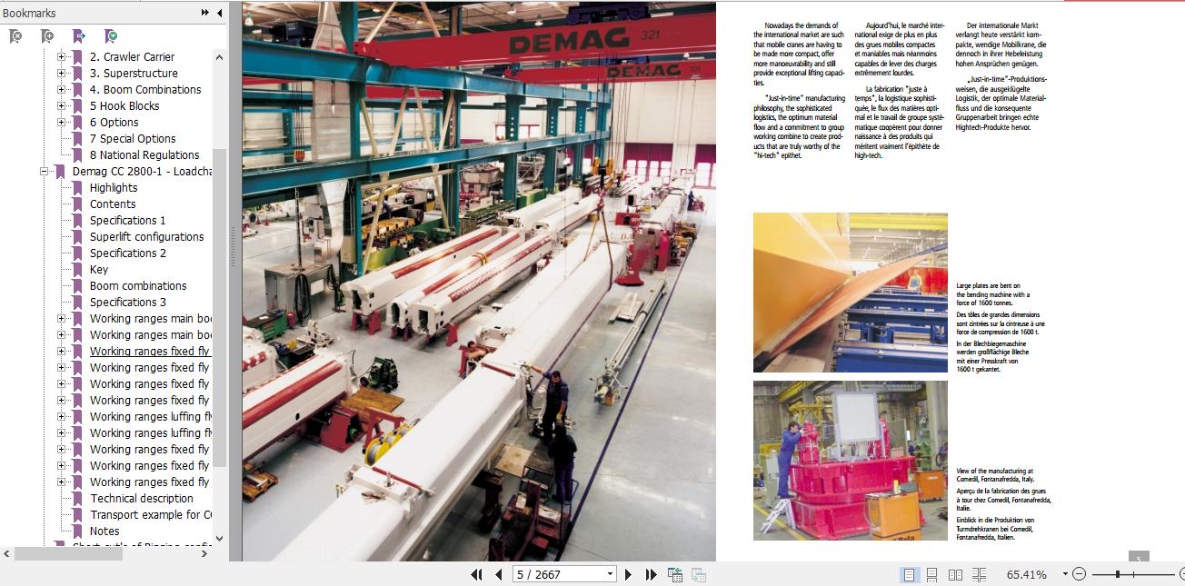 Terex Demag Crawler Crane CC2800 1 Technical Training ManualEN 2