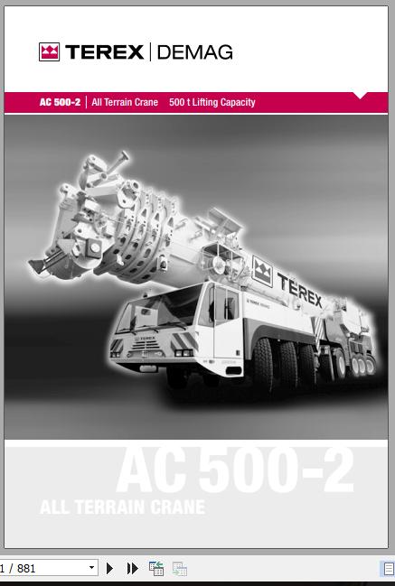 Terex Demag Mobile Crane AC500 2 Technical Training ManualEN 1buGLX