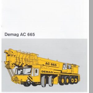 Terex Demag Mobile Crane AC665 Technical Training ManualEN 1