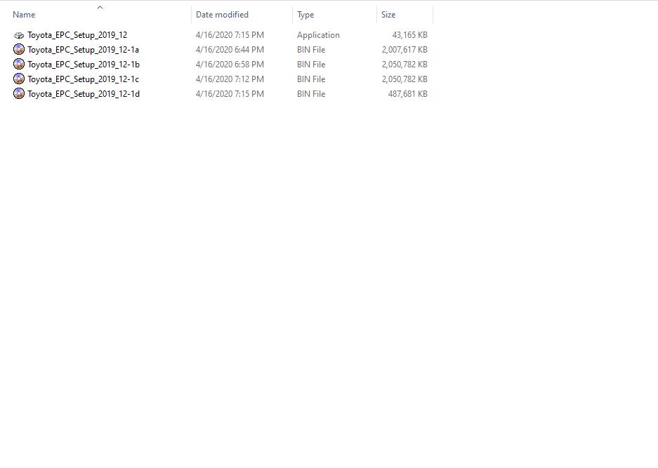 Toyota Lexus EPC ALL REGIONS 122019 PARTS CATALOG1