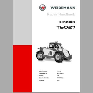 Wacker Neuson Telehandler TH744 Service and Part Operator Manual1000390444 1