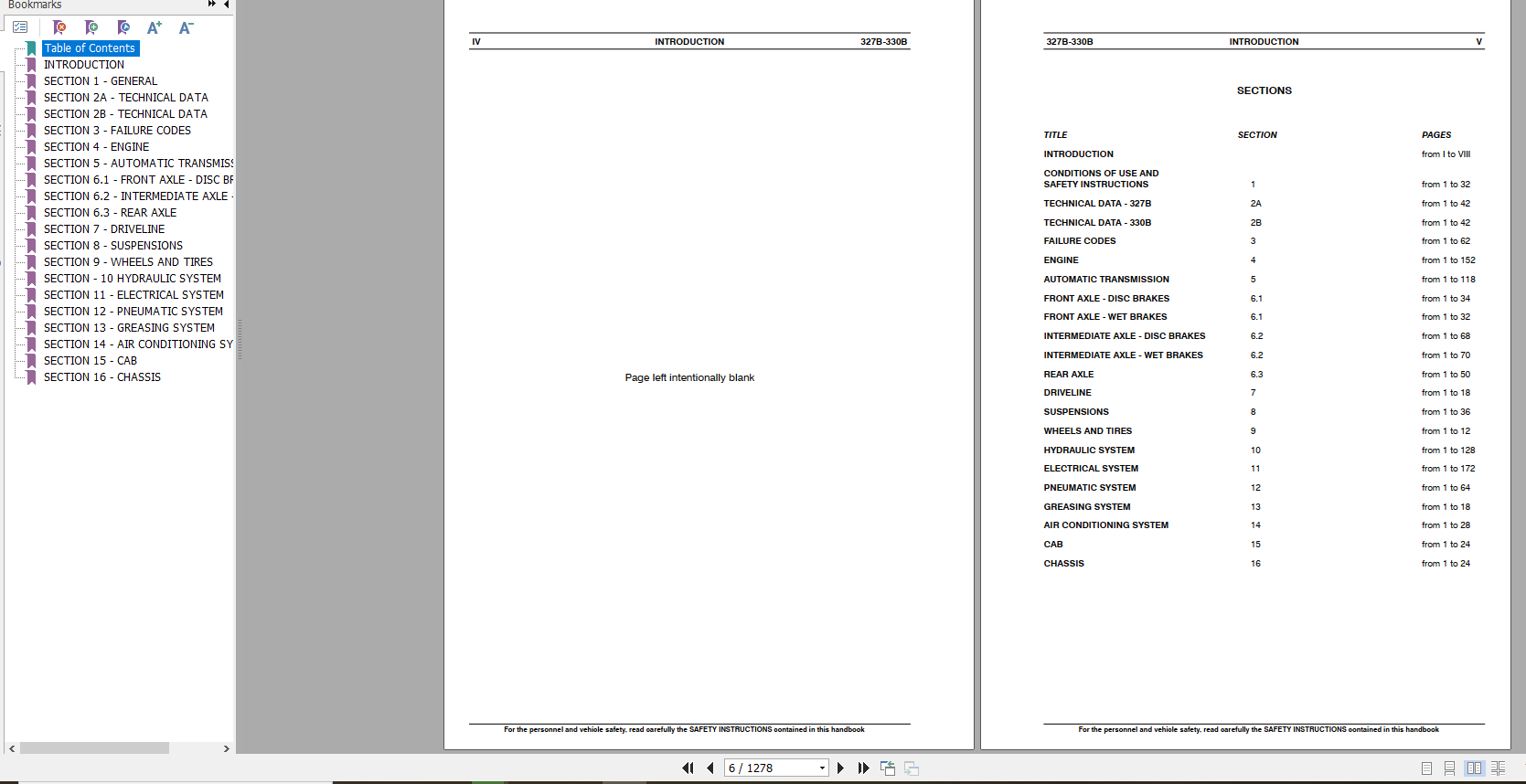 Case Articulated Truck 327B 330B Service Manual84187913 2