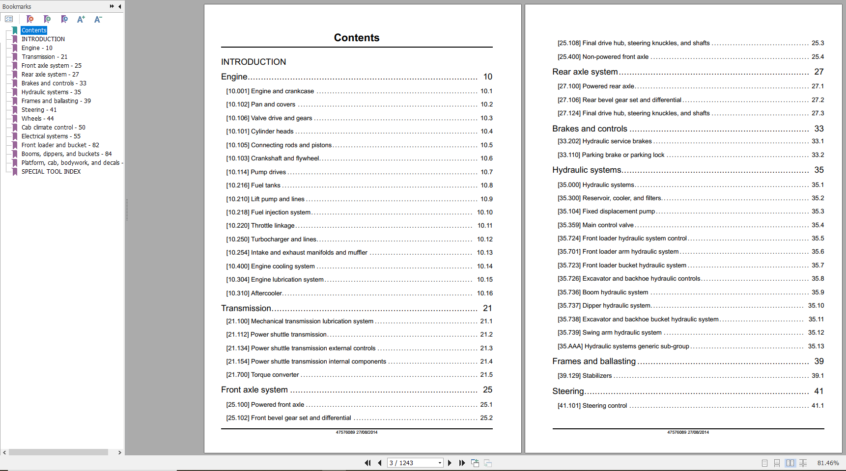 Case Backhoe Loader 570T Service Manual47576089 2