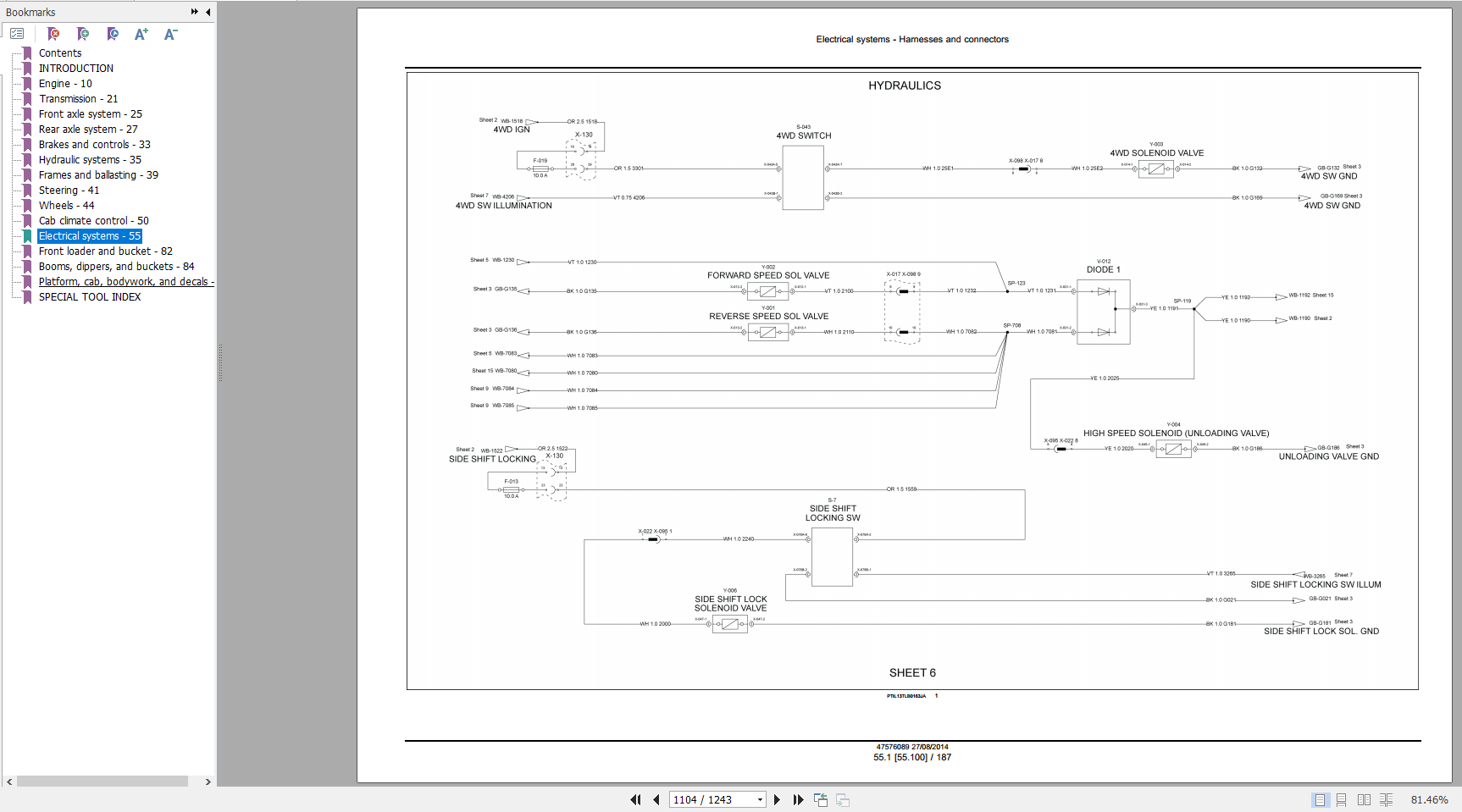 Case Backhoe Loader 570T Service Manual47576089 4