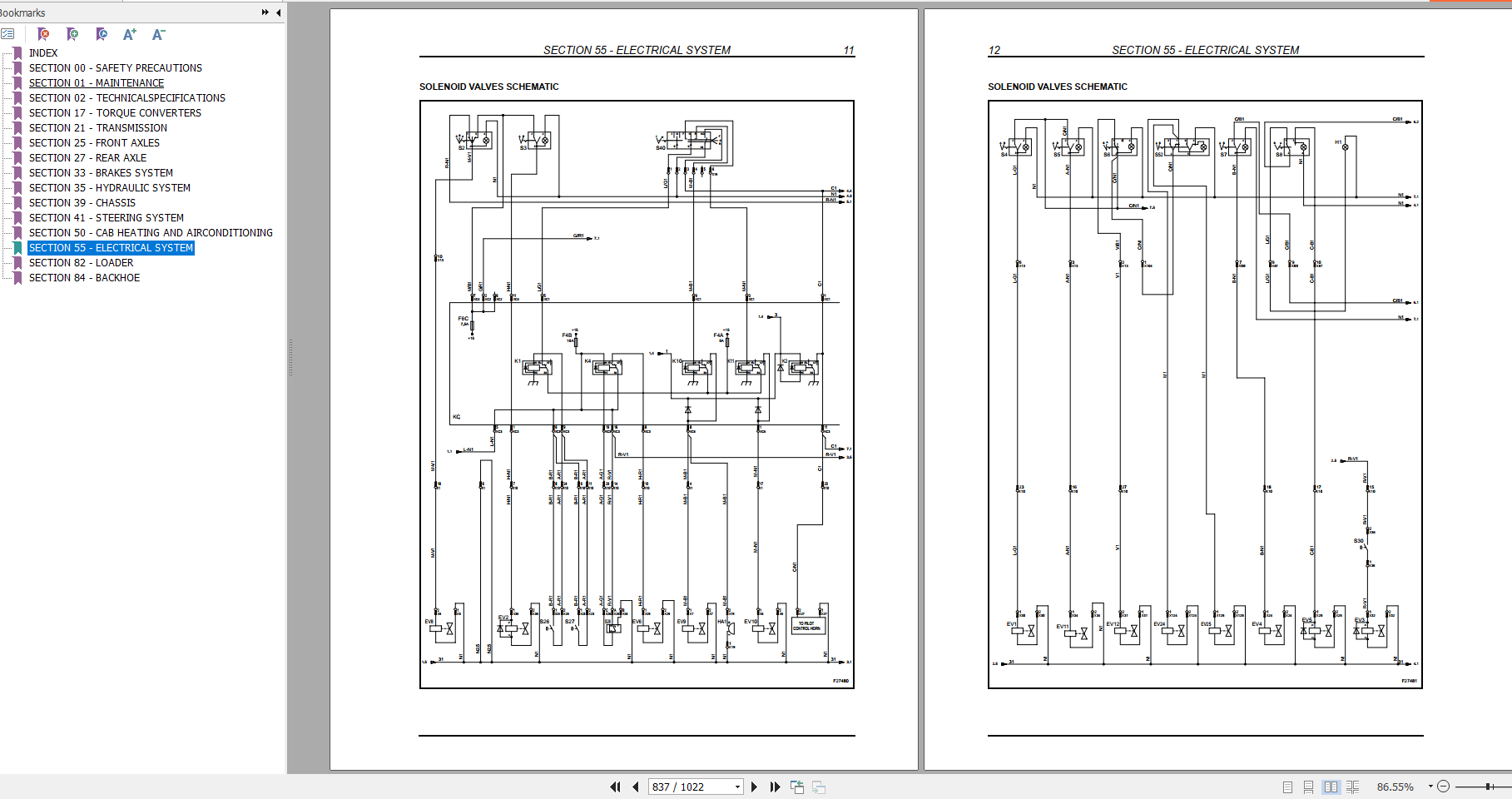 Case Backhoe Loader 580 590 695 Super R Service Manual87570830A 4