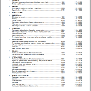 Case Backhoe Loader 595SLE 959LSP Service Manual7 21770 1