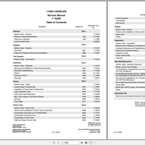 Case Crawler 1150H Service Manuals7 16200R0 1