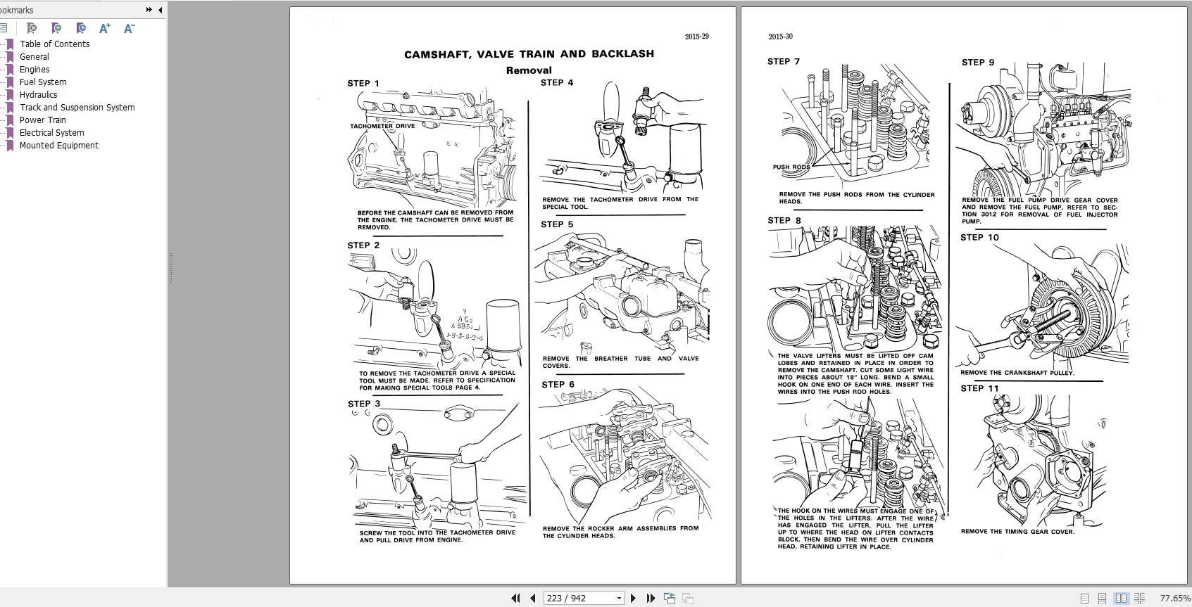 Case Crawler 1150 Service Manuals9 72483R0 2