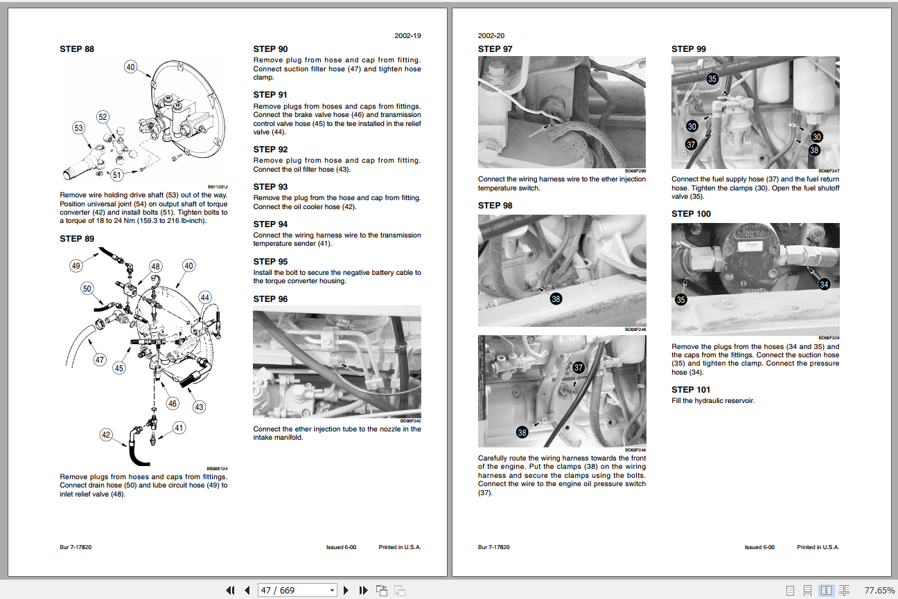 Case Crawler 550H Service Manual7 16170R0 2