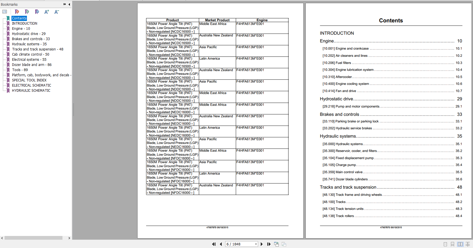 Case Crawler Dozer 1650M Tier 2 Service Manual47907870 2