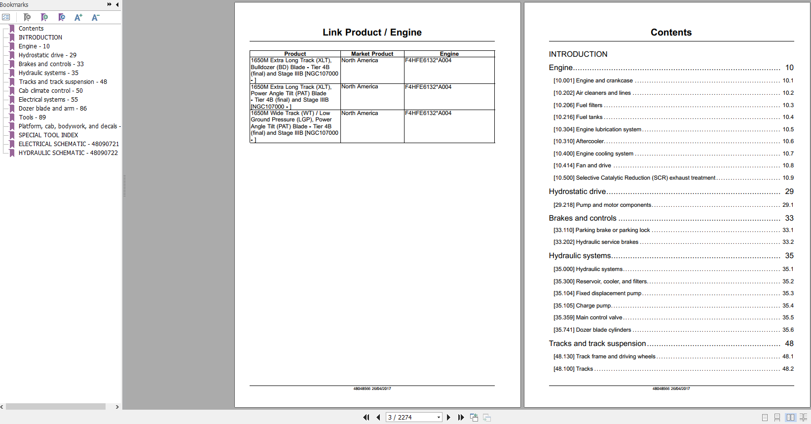 Case Crawler Dozer 1650M Tier 4 Service Manual48090721 2