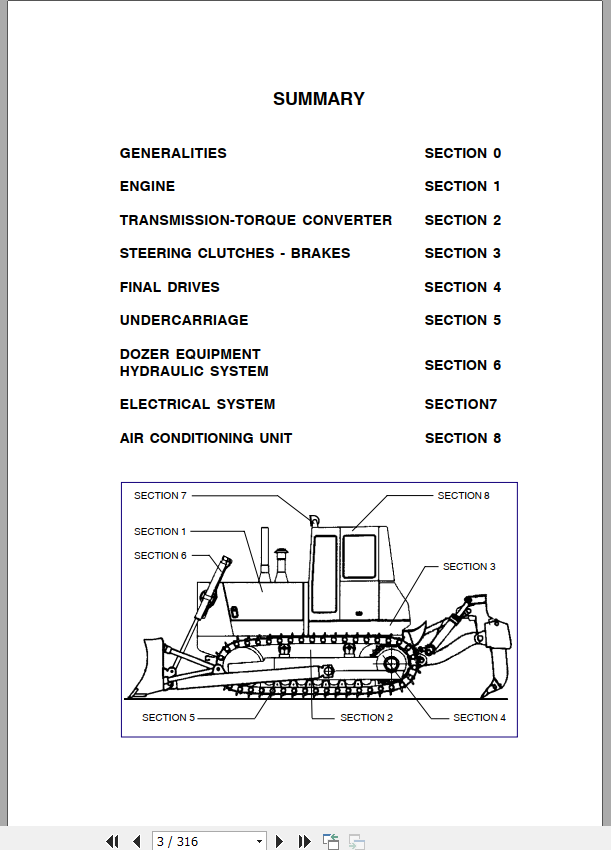 Case Crawler Dozer 2550 Service Manuals84414739BA4 2
