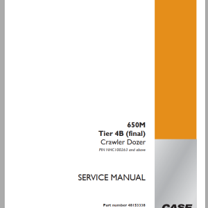 Case Crawler Dozer 650M Tier 4B Service Manual48153338 1