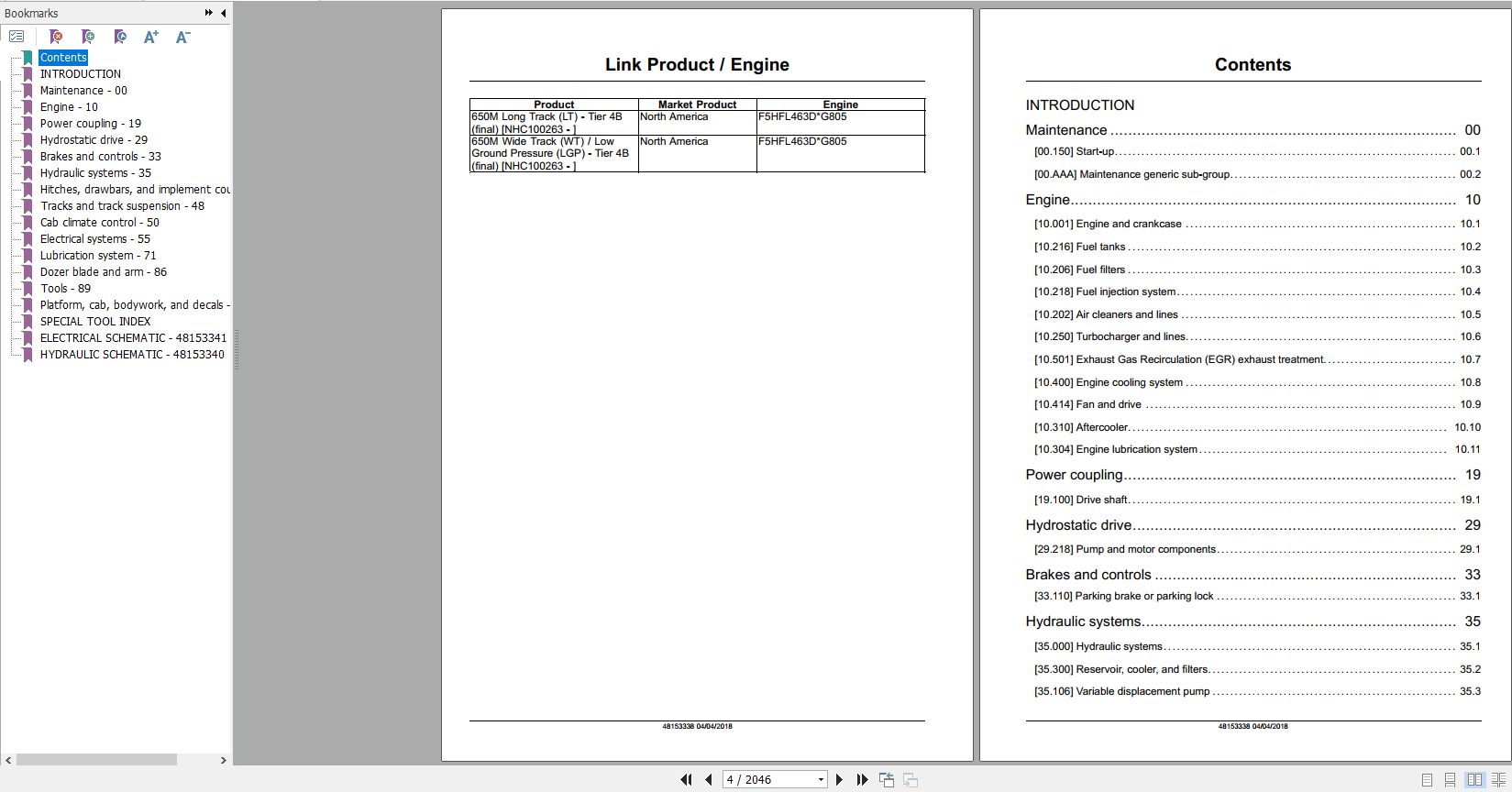 Case Crawler Dozer 650M Tier 4B Service Manual48153338 2