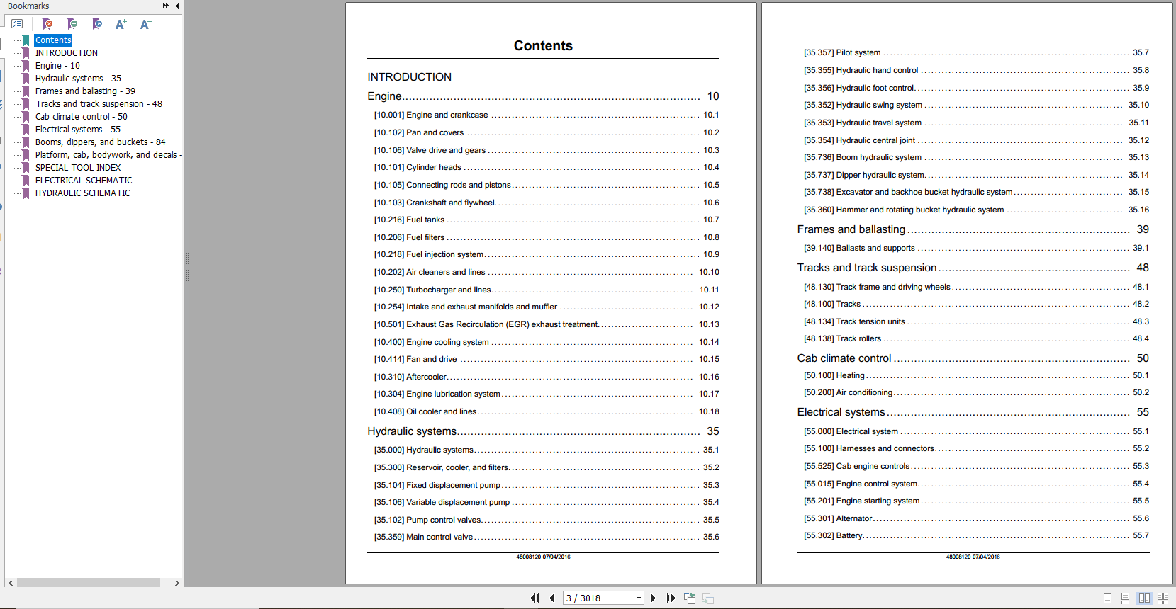 Case Crawler Excavator CX2250C Service Manual 2