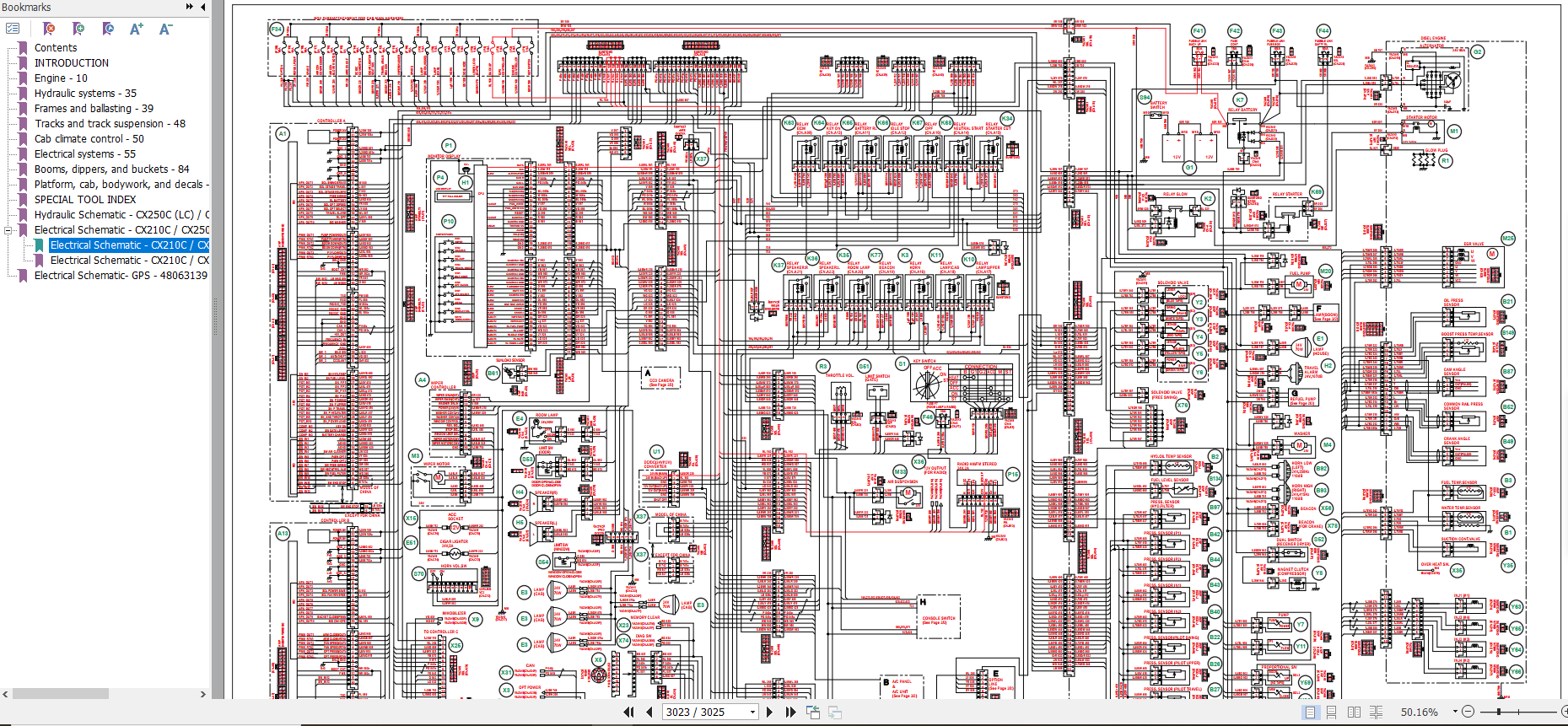 Case Crawler Excavator CX2250C Service Manual 3
