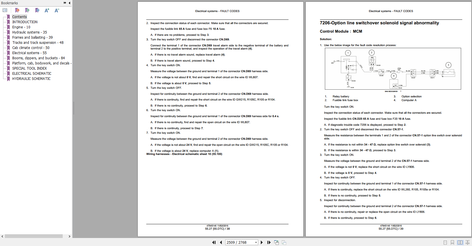 Case Crawler Excavator CX490C Service Manual47945146 3