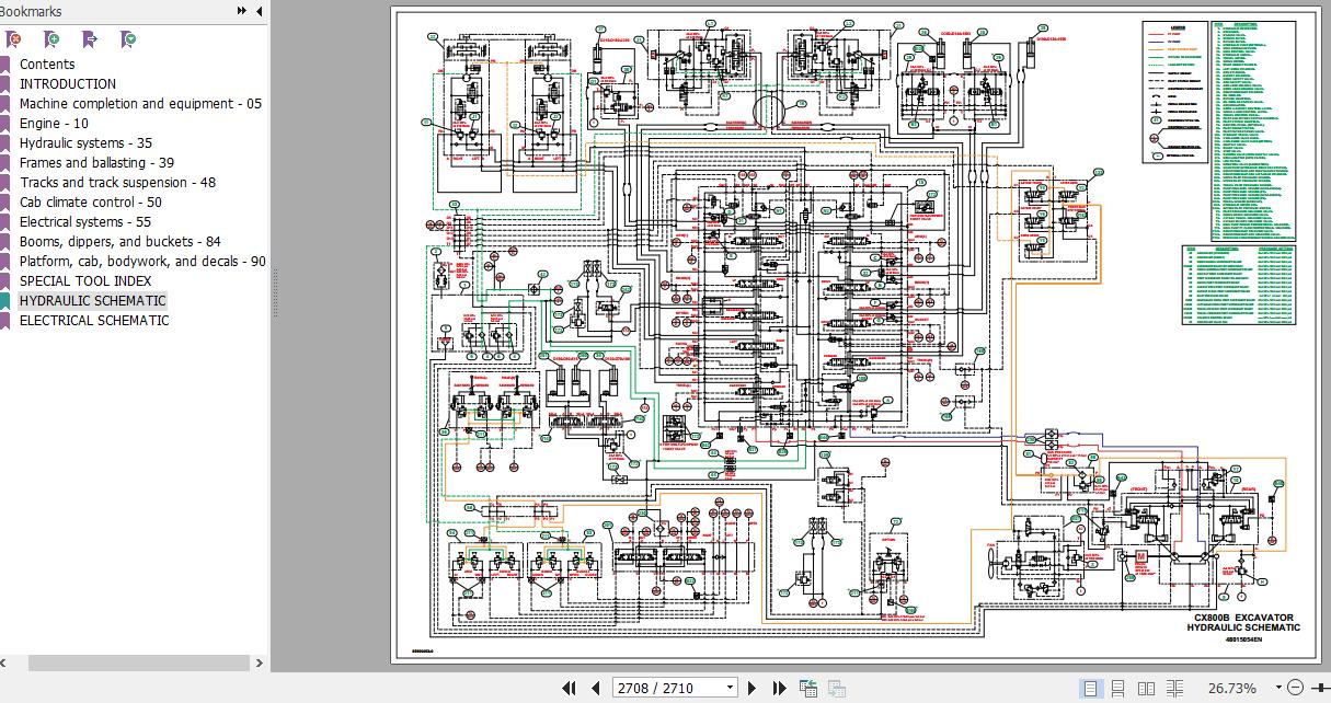 Case Crawler Excavator CX800B Service Manual 3 1