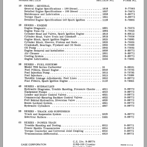 Case Dozer Crawler 310G 350G Service Manual9 99774R0 1