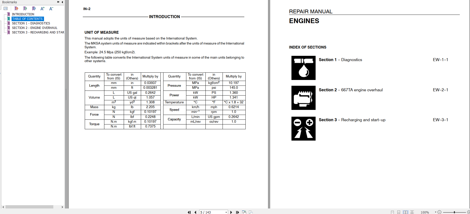 Case Engine CNH 667TA Repair Manual87600994 2