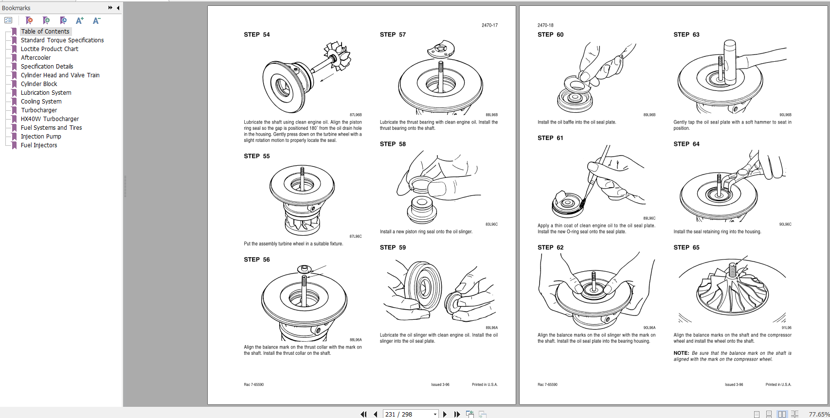Case Engine CNH 6T 830 6TA 830 Service Manual7 65441R0 4