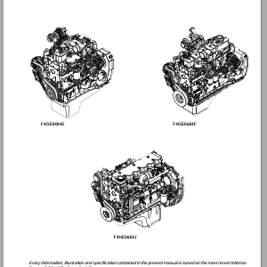 Case Engine CNH F4GE F4HE Service Manual9 88930 1