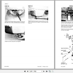 Case Excavator 880C Service Manual9 69762R0 2