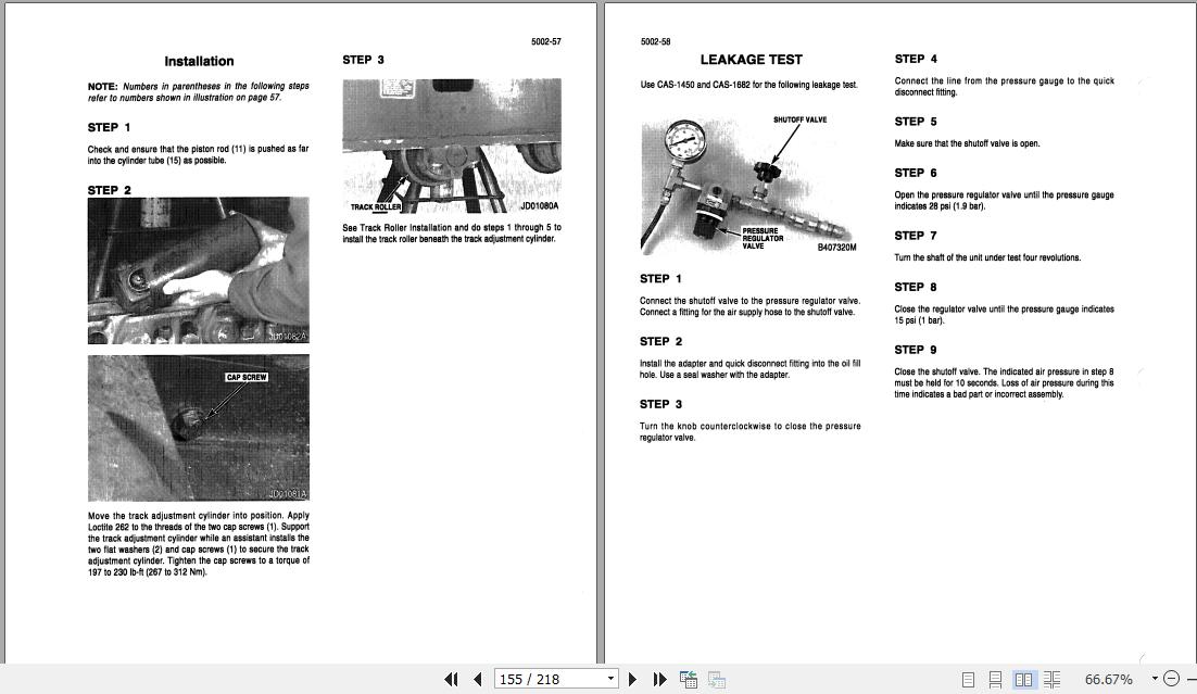 Case Excavator 9040B Troubleshooting and Schematic7 63132 3