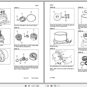 Case Excavator CK36 CK50 Service Manual7 56381 1