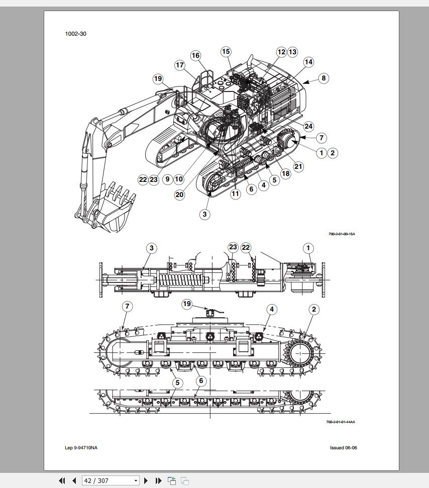 Case Excavators New Model Service Manual Full DVD5