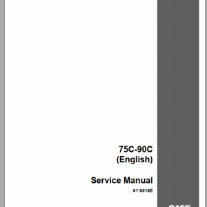 Case Hydraulic Excavator 75C 90C Service Manual01 0018E 1