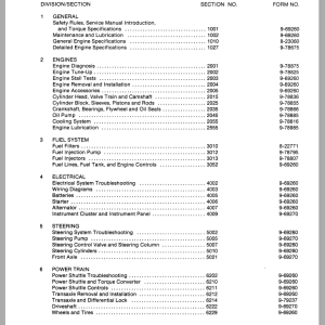 Case Loader 480D 480LL Service Manual9 69260R0 1