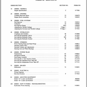 Case Loader 480 Service Manual9 72572R0 1