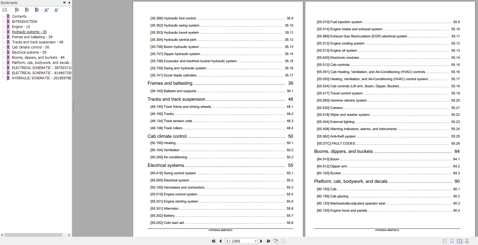 Case Midi Excavator CX75C SR Service Manual 3