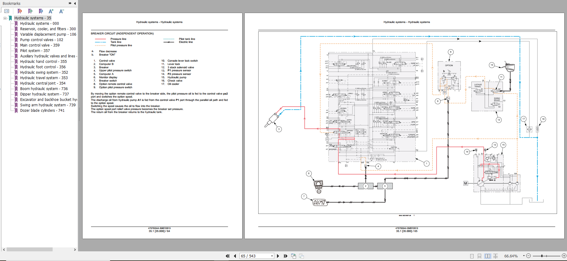 Case Midi Excavator CX75C SR Service Manual 4