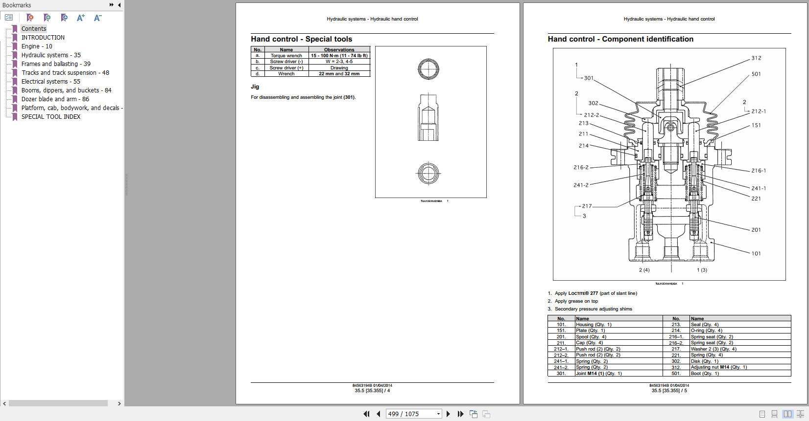 Case Mini Excavator CX26B CX30B Series 2 Service Manual84563194B 3