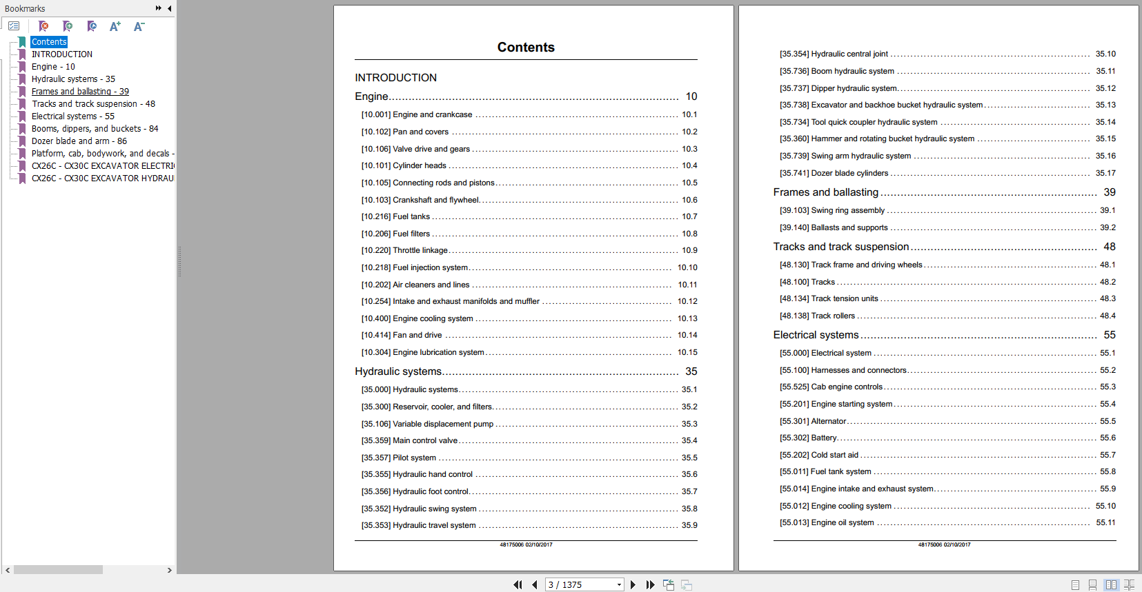 Case Mini Excavator CX30C Service Manual48175006 2