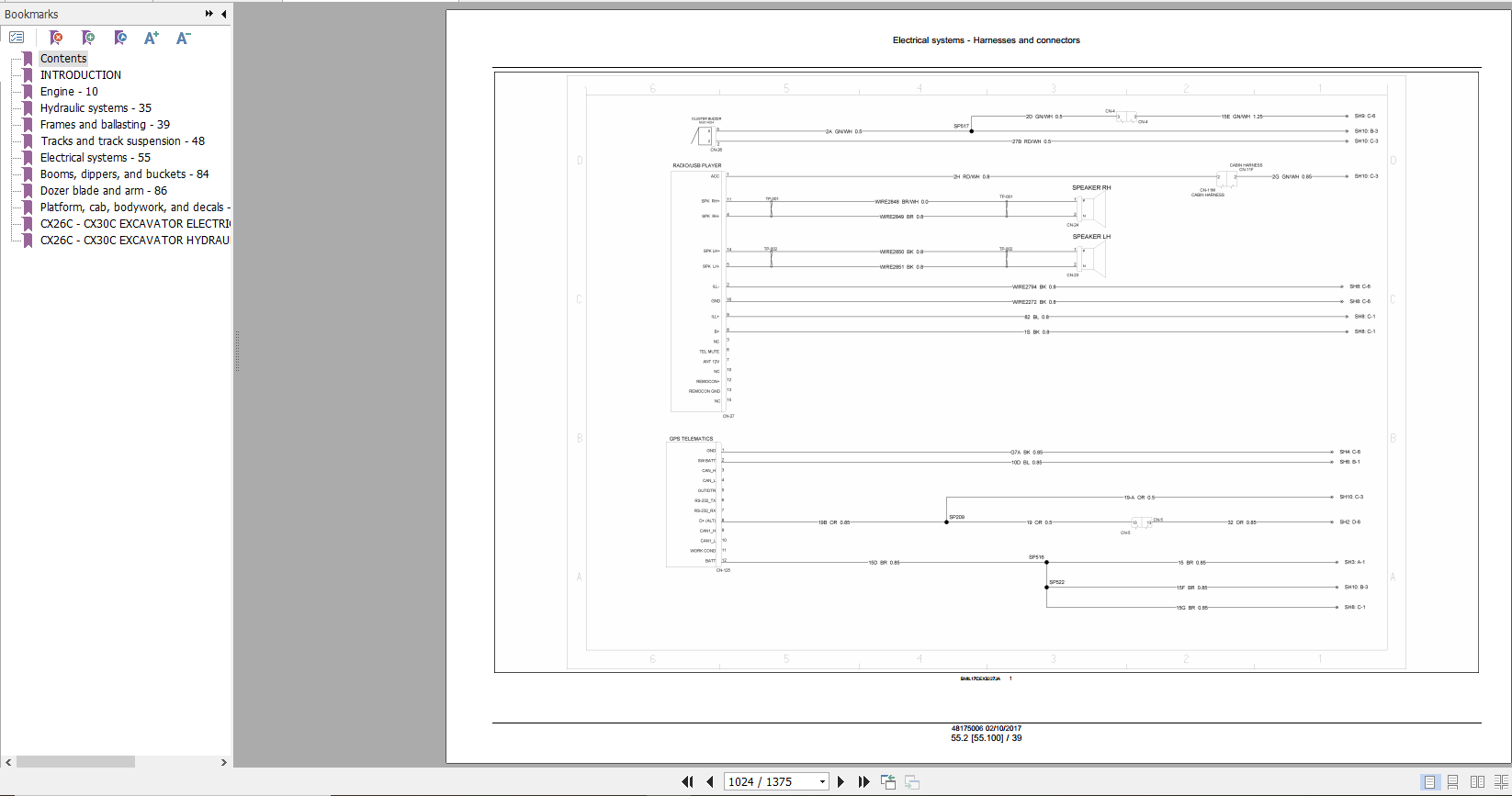Case Mini Excavator CX30C Service Manual48175006 3