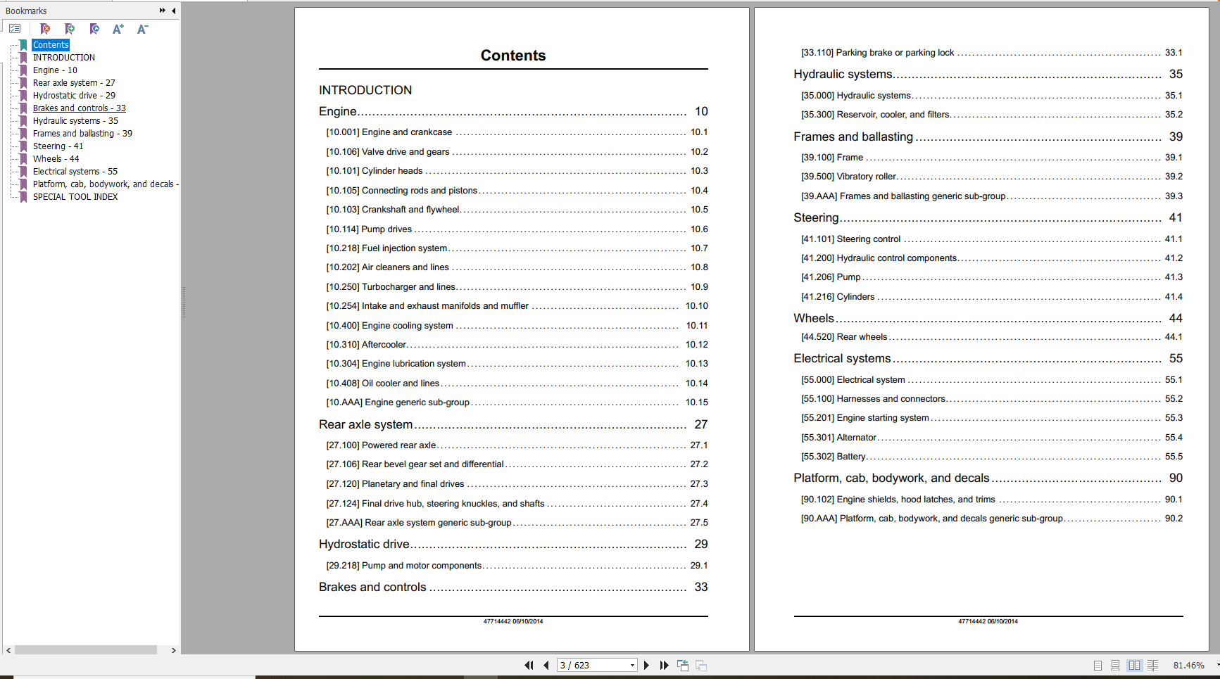 Case Soil Compactor 1107DX Service Manual47714442 2