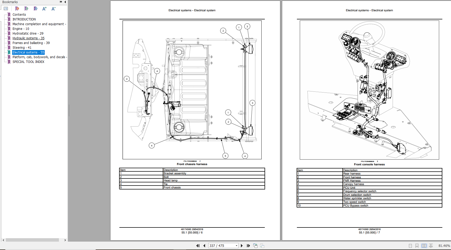 Case Vibratory Compactor 752EX Service Manual48174560 4
